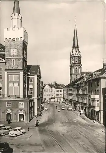 Loebau Sachsen Rathaus Nicolaikirche / Loebau /