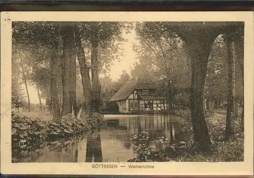 Goettingen Niedersachsen Walkemuehle Feldpost / Goettingen /Goettingen LKR