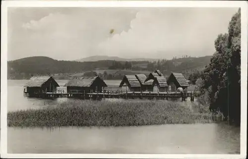 Unteruhldingen Pfahlbauten / Uhldingen-Muehlhofen /Bodenseekreis LKR