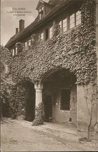 Eisleben Luthers Geburtshaus / Eisleben /Mansfeld-Suedharz LKR