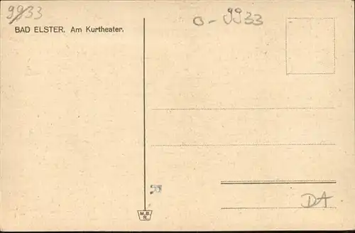 Bad Elster Kurtheater / Bad Elster /Vogtlandkreis LKR