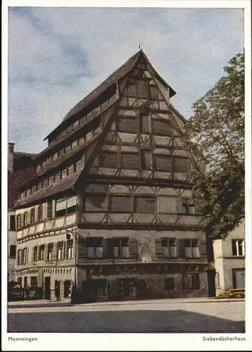 Memmingen Siebendaecherhaus / Memmingen /Memmingen Stadtkreis