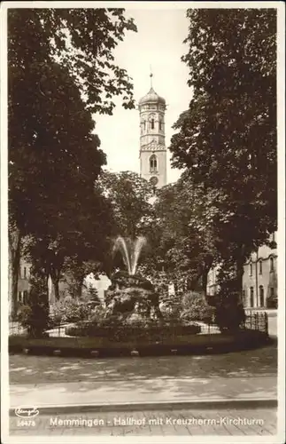 Memmingen Hallhof Kreuzherrn Kirchturm / Memmingen /Memmingen Stadtkreis