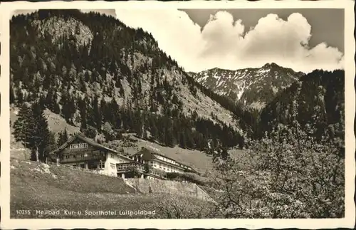 Hindelang Heilbad / Bad Hindelang /Oberallgaeu LKR