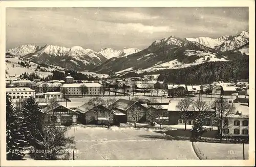 Sonthofen Oberallgaeu Karpathen Kaserne / Sonthofen /Oberallgaeu LKR