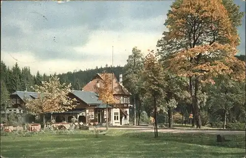 Oberhof Thueringen Schweizerhuette Hans Brandt / Oberhof Thueringen /Schmalkalden-Meiningen LKR