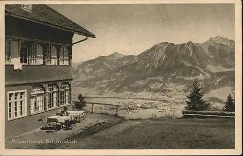 Oberstdorf Alpen Hotel Schoenblick / Oberstdorf /Oberallgaeu LKR