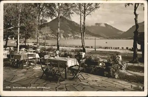 Schliersee Kaffee Milchhaeusl / Schliersee /Miesbach LKR