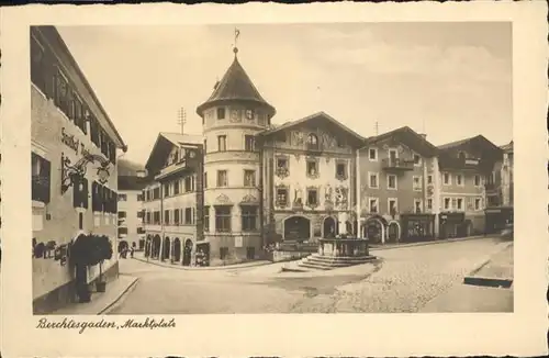 Berchtesgaden Marktplatz / Berchtesgaden /Berchtesgadener Land LKR