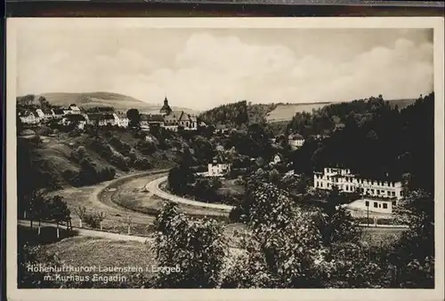 wq75203 Lauenstein Erzgebirge Lauenstein Erzgebirge Kurhaus Engadin * Kategorie. Geising Alte Ansichtskarten