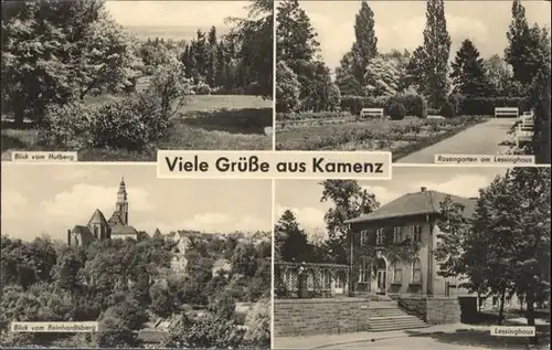 Kamenz Rosengarten Lessinghaus Hutberg Reinhardtsberg  *