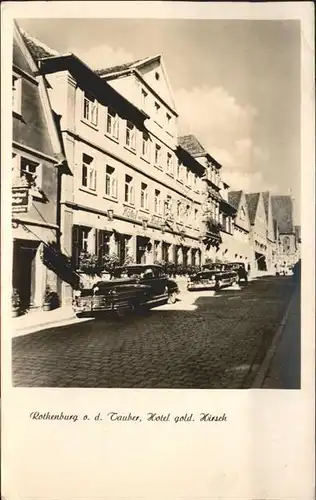 Rothenburg Tauber Hotel Hirsch