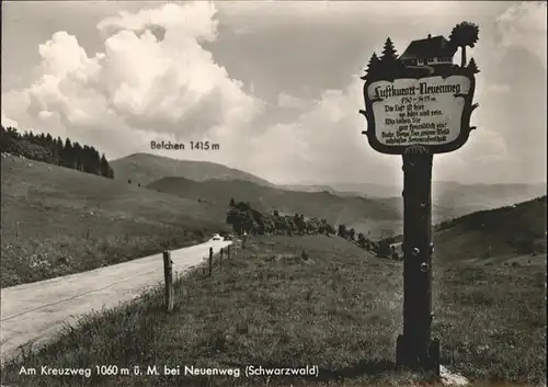 wq96487 Neuenweg Belchen  Kategorie. Neuenweg Alte Ansichtskarten