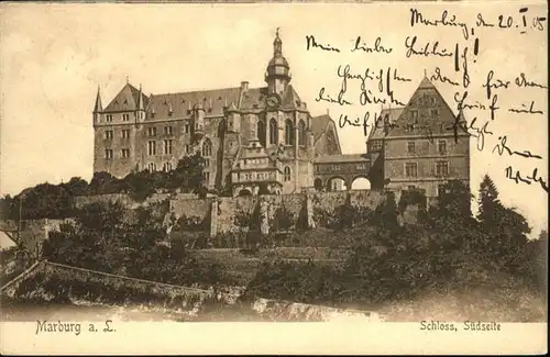 Marburg Lahn Schloss 