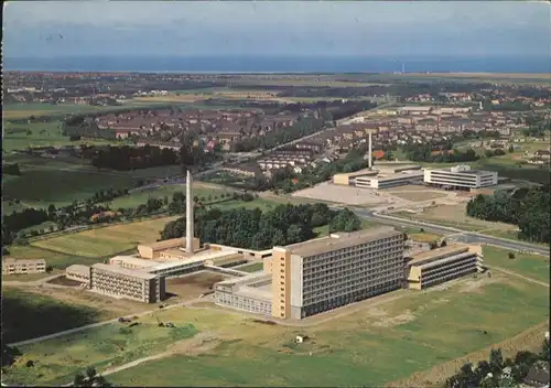 Wilhelmshaven Fliegeraufnahme Reinhard-Nieter-Krankenhaus Schule *