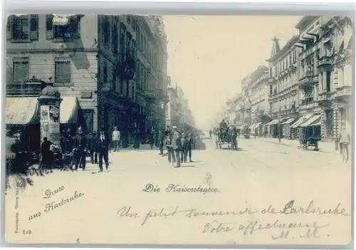 Karlsruhe Kaiserstrasse x