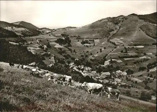 wu78646 Neuenweg Neuenweg Kuehe * Kategorie. Neuenweg Alte Ansichtskarten