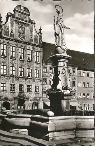 Landsberg Rathaus Marienbrunnen *