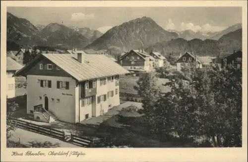 Oberstdorf Haus Schwaben *