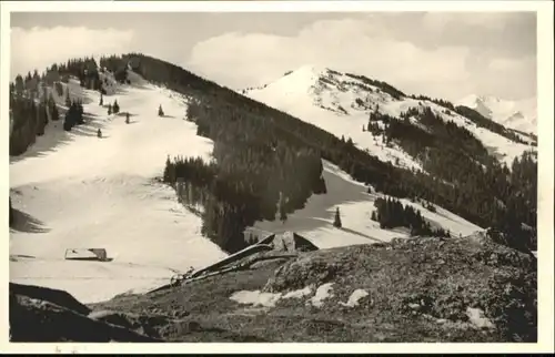 Sonthofen Oberallgaeu ? Allgaeuer Hoerner-Skigebiet *