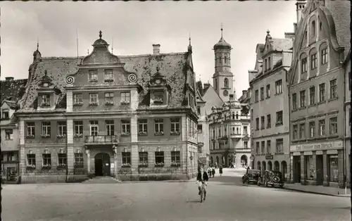 Memmingen Marktplatz Kalchstrasse Allgaeu *