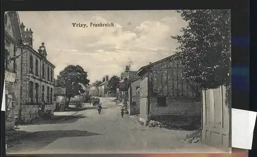 Vrizy Ortsstrasse   Feldpost Kat. Vrizy