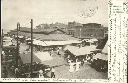 Baltimore Maryland Lexington Market Kat. Baltimore