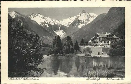 Oberstdorf Waldhotel Christlessee Kat. Oberstdorf