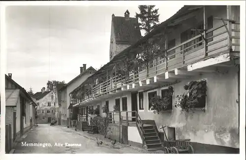 Memmingen Alte Kaserne Kat. Memmingen