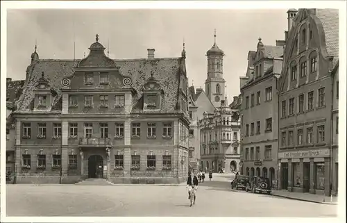 Memmingen Marktplatz Kalchstrasse Kat. Memmingen