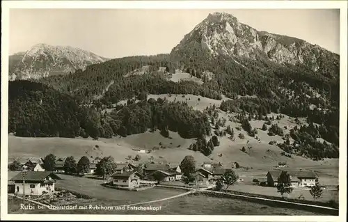 Oberstdorf Rubi Rubihorn Entschenkopf Kat. Oberstdorf