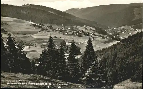 Warmensteinach Fichtelgebirge Geiersberg Kat. Warmensteinach