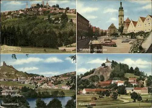 Weiden Oberpfalz Stadtplatz Parkstein Flossenbuerg Leuchtenberg Kat. Weiden i.d.OPf.