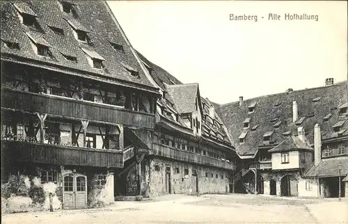 Bamberg Alte Hofhaltung Kat. Bamberg