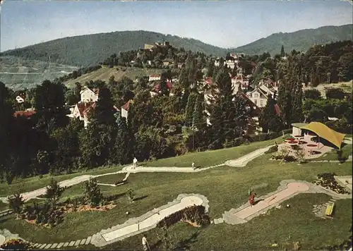 Badenweiler Minigolfplatz Kat. Badenweiler