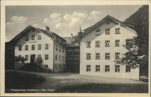 Hindelang Krankenhaus Kat. Bad Hindelang