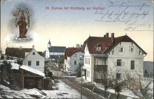 St Corona Wechsel Kirchberg Wechsel Heiligen Bild Kat. St. Corona am Wechsel