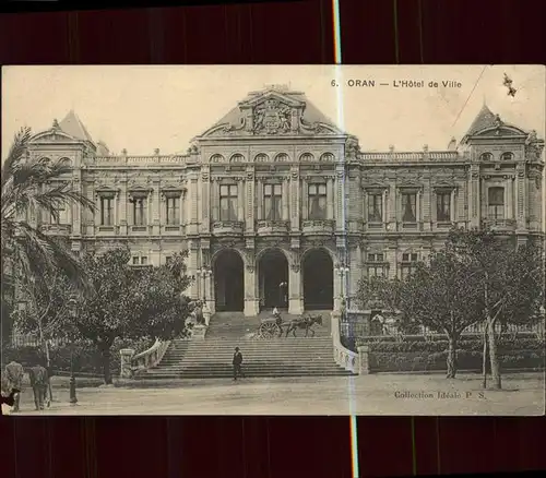 Oran Algerie Hotel de Ville Esel Kat. Oran