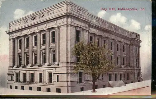 Indianapolis City Hall Kat. Indianapolis