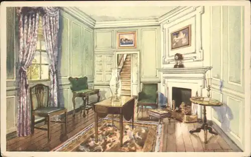 Mount Vernon Washington Martha Washington s Sitting Room Kat. Mount Vernon