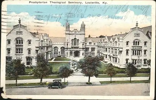 Louisville Kentucky Presbyterian Theological Seminary Kat. Louisville