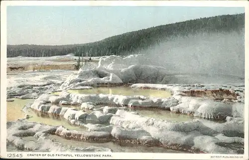 Yellowstone National Park Crater of Old Faithful Kat. Yellowstone National Park