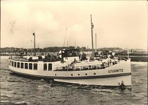 Schiffe MS Stubnitz Weisse Flotte Stralsund Kat. Schiffe