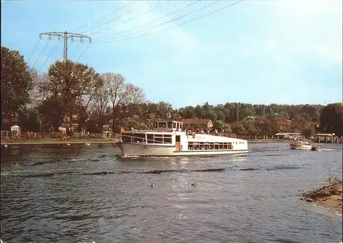 Schiffe Berlin Weisse Flotte Potsdam  Kat. Schiffe