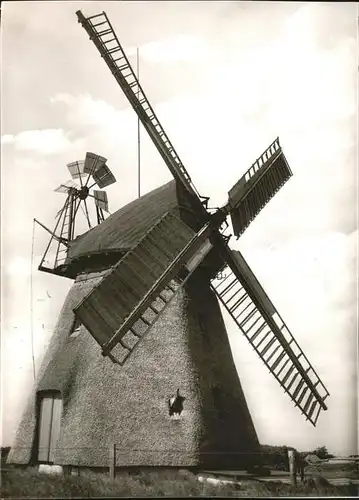 Windmuehle Amrum  Kat. Gebaeude und Architektur