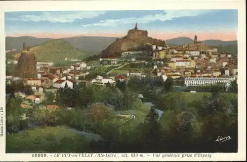 Le Puy-en-Velay Vue generale prise d'Espaly / Le Puy-en-Velay /Arrond. du Puy