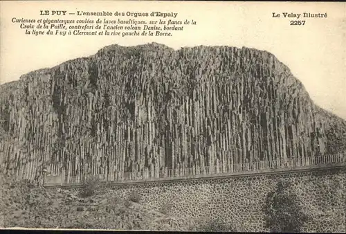 Le Puy-en-Velay L'ensemble des Orgues d'Espaly / Le Puy-en-Velay /Arrond. du Puy