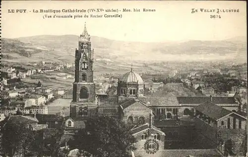 Le Puy-en-Velay La Basilique Cathedrale / Le Puy-en-Velay /Arrond. du Puy