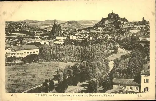 Le Puy-en-Velay vue generale / Le Puy-en-Velay /Arrond. du Puy