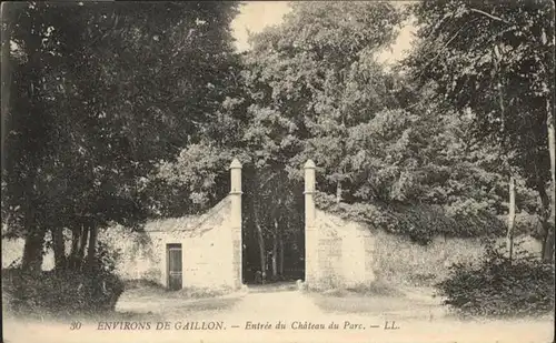 Gaillon Chateau Parc